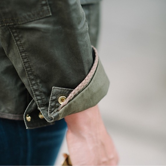 J.Crew Downtown Field Jacket in Mossy Brown Size S - Picture 5 of 6